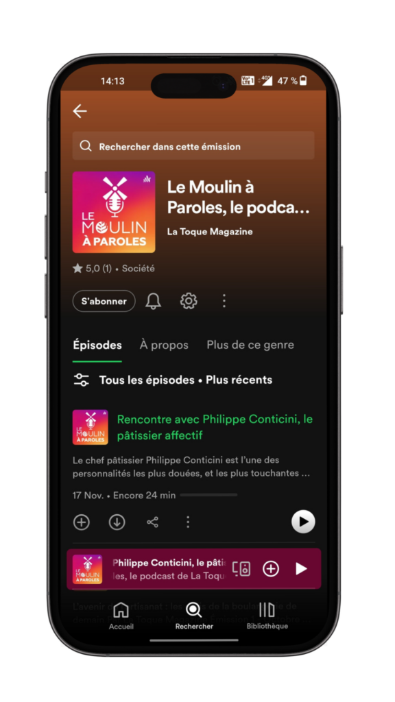 Podcast Le Moulin à paroles