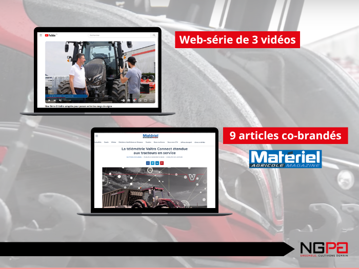 VALTRA: Web-série vidéos et articles co-brandés