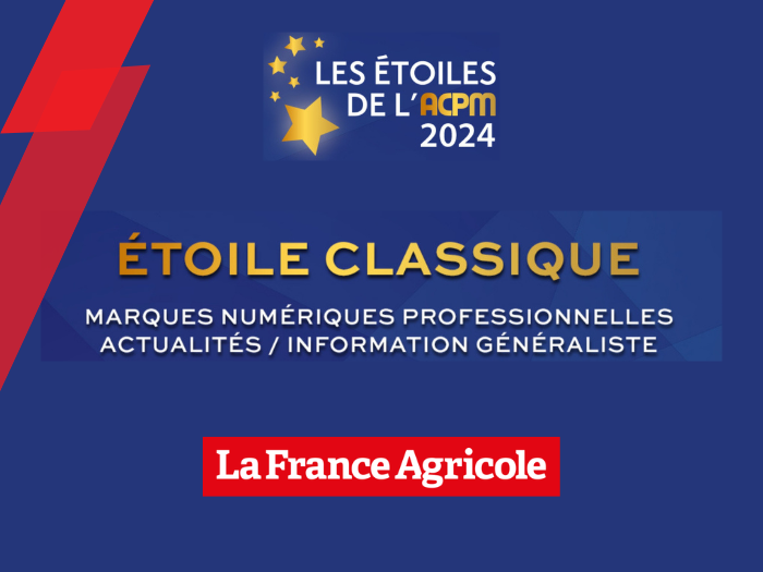 Une étoile ACPM pour La France Agricole